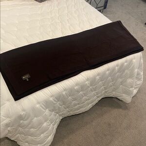 Loro Piana Pure Cashmere Blanket – Brown – Made in Italy 75” X 56”